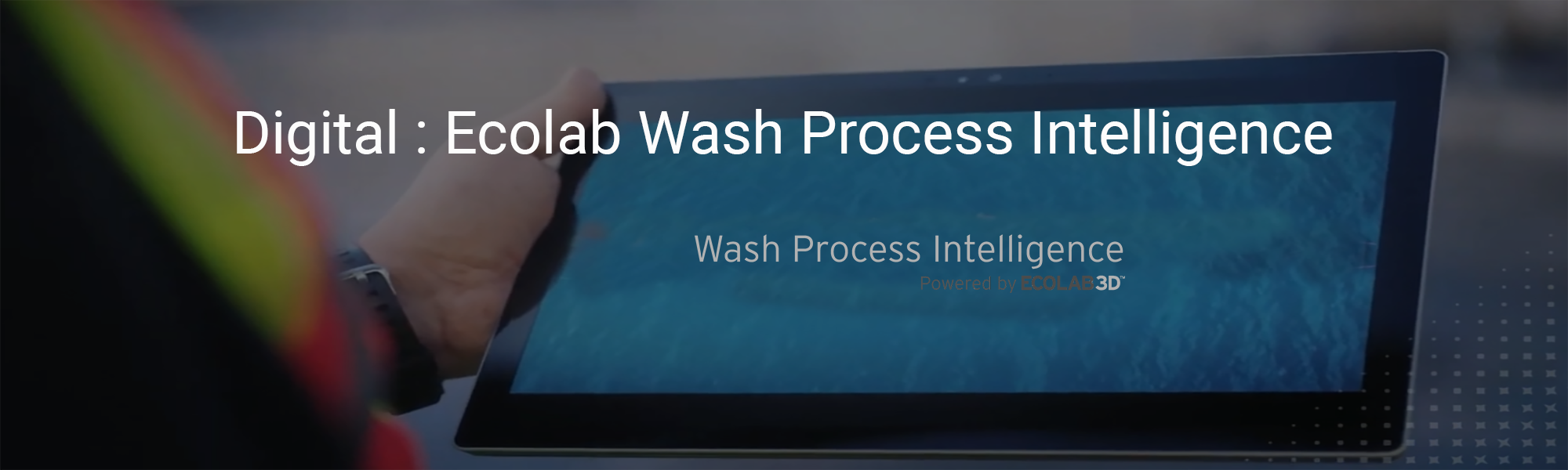 Optimise Water & Energy Use in Industrial Laundry | Ecolab