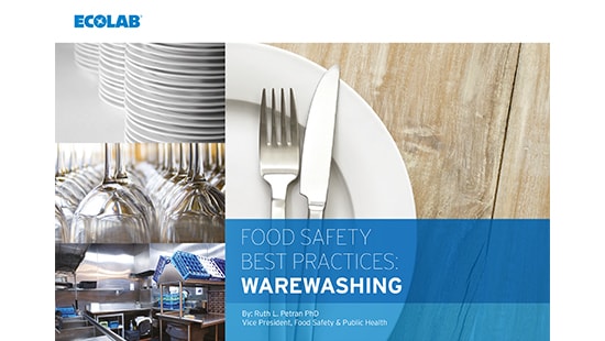 Food Safety Matters Warewashing Article Image