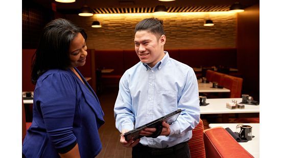 EcoSure 2023 Brand Protection Photoshoot, dining area