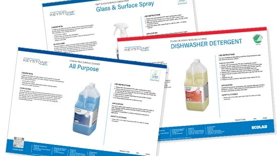 Keystone Product Information Sheets