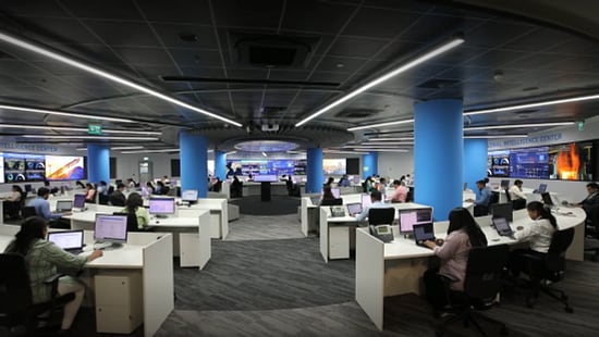 A view of the Ecolab Global Intelligence Center (EGIC) hub in Pune, India